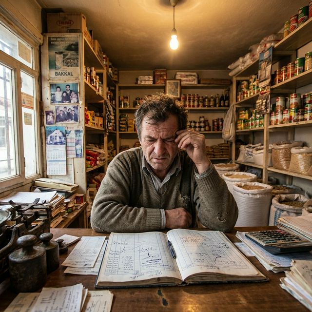 Hesap hatası yapan esnaf